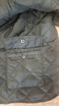 Tmavo zelená prechodná bundička v. 42 - 5