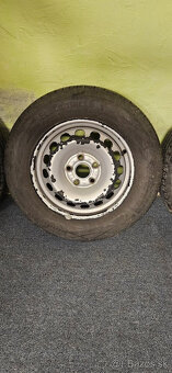 Plechové diely 5x112 R15 +Pneu 195/65R15 letné - 5