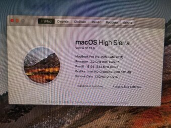 apple macbook pro 15" 2011, i7, 16/250gb - 5