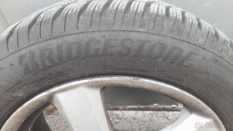 Hliníkové disky+pneumatiky 205/55R16 - 5