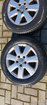 Predám elektróny VW 5x112 r15 - 5