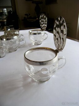 Predám starožitnú jedinečnú  boule súpravu - 5