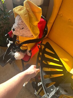 Detská sedačka na bicykel + chrániče na nôžky grátis - 5