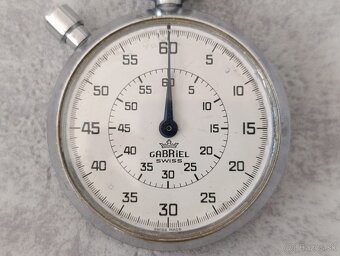 Staré švýcarské kapesní stopky Lemania GABRIEL - 5