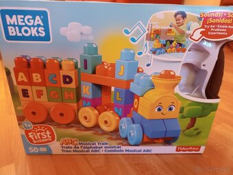 MEGA BLOKS Hudobný vláčik s písmenkami - 5