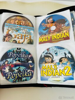 56 ks DVD s rozprávkami, všetko originály aj s HAMA obalom - 5