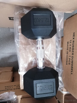 HEXA POGUMOVANÉ JEDNORUČKY 2,5kg-30kg, 2,5kg-50kg - 5