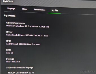 💻 Výkonný herný PC RTX 3070 - 5