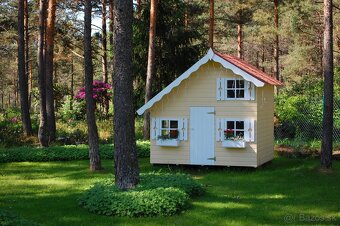 Drevený detský domček TOM – bezpečný, pevný, skvelý pre deti - 5