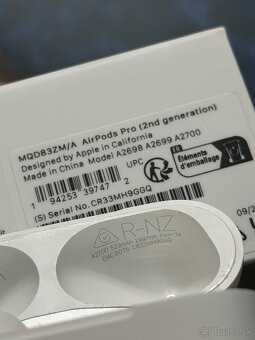 Apple AirPods Pro 2 komplet balenie - 5