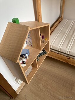 poschodova postel- borovica- IKEA - 5