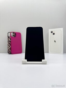 iPhone 13 WHITE 128GB TOP STAV NOVÁ BATÉRIA 100% - 5