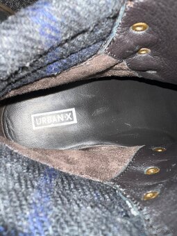 Nové pánske kožené zimné topánky - veľkosť 46 - 5