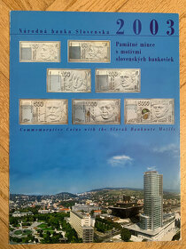 Súbor pamätných mincí s motívmi slovenských bankoviek 2003 - 5