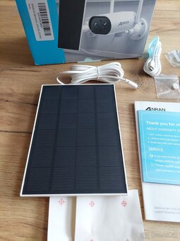 Vonkajšia otočná WiFi 2K kamera ANRAN so solárnym panelom - 5