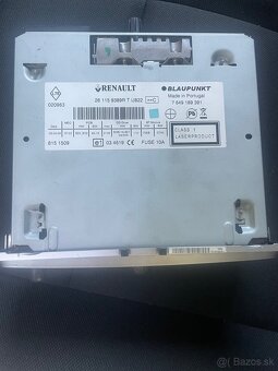 Rádio Renault Megane 3 - 5