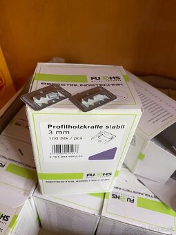 Spony na drevený obklad č. 3… sponky, úchytky na palubky. - 5