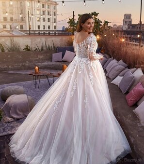 White one - Slick (Pronovias) 48-50 - 5