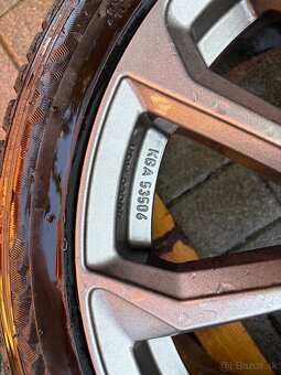 DEZENT 5x114.3 R17 Hankook 225/45 zimne DOT2124 - 5
