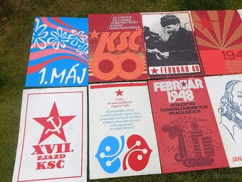 CSSR znaky retro plastove plakaty - 5