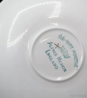 Alfred Meakin, šálky s podšálkami, porcelán - 5