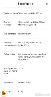 Detská poschodová posteľ - 5