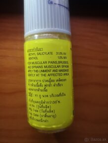 Muay thai originál thajská masť / olej s aplikatorom a iné. - 5