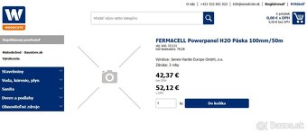Fermacell Powerpanel armovacie lepidlo + 100mm páska  50m - 5