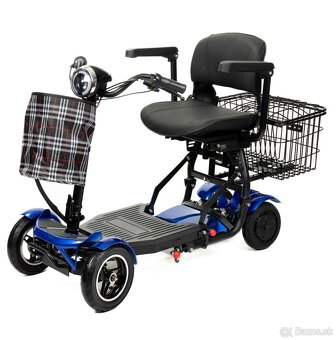 Novy elektrický invalidny vozik - skúter pre ZTP seniorov - 5