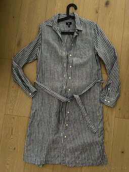 Gant šaty ľanové S/M originál - 5