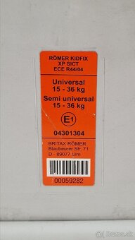 Autosedačka Britax Römer Kidfix XP SICT - 5