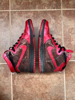 NIKE DUNK SHINNY PINK 2009 vel 40 - 5