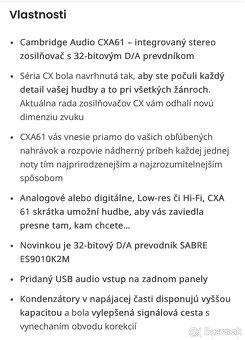 Cambridge Audio CXA61 - 5