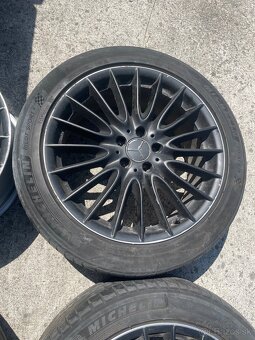 5x112 r19 Mercedes original sada 4 ks disky kolesa elektrony - 5