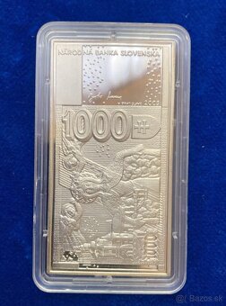 Pamätné mince s motívom slovenských bankoviek 2003 - 5