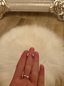 Zlaté náušnice 9k - 5