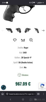 Ruger LCR, 38 Special - 5