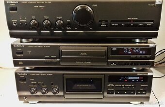 Zostava TECHNICS tuner, equalizer, zosilnovac, CD, deck= C01 - 5