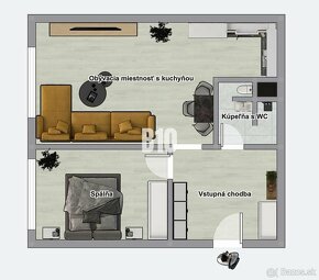 Rezervované - Klokočina - 2 izbový byt na predaj - 5
