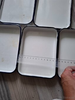 Staré smaltované lekárnické misky - 5