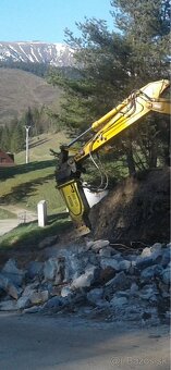 Demolačne kladivo na pásový,Kolesovy bager - 5