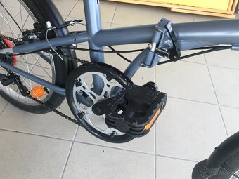 Skladací bicykel TILT 120 sivý - 5
