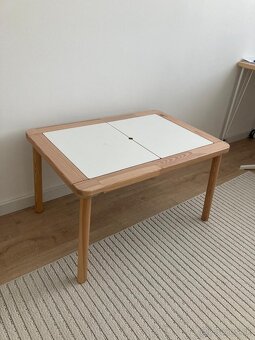 Detský stolík, stoličky, polička, vešiak - IKEA - 5