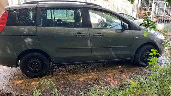 Mazda 5 diesel 2.0 bez hrdze, 7 miest, defektny motor - 5