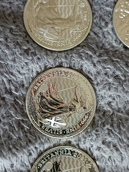 Predám zberateľské strieborné mince 1OZ za aktuálnu cenu AG - 5