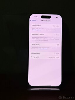 PREDANÉ Dobrý deň Ponúkam na predaj iPhone 16 Pro 256GB - 5