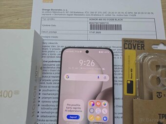 HONOR 400 5G 8GB/512GB,black,top,zaruka, sklo,kryt - 5