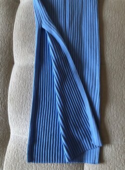 ——————-Nové bledomodré šaty, S/36, 10 E————— - 5