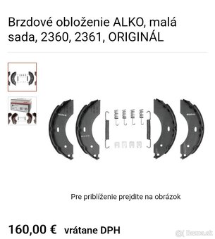 Brzdy na vozík, Alko 384.509 - 5
