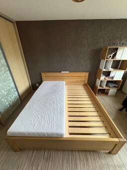 Manželská posteľ- masív - 5